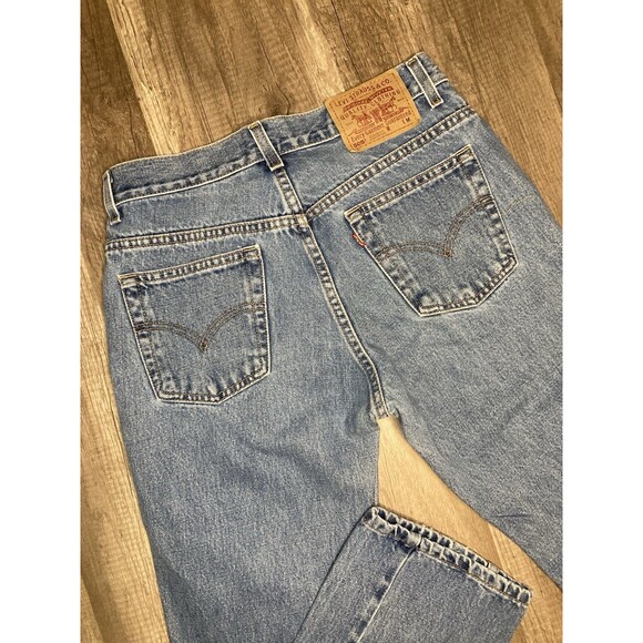 Levi’s 505 Vintage 7 JR M 28x31.5 Denim Jeans Reg Straight Leg Cotton Y2K (2000) - Picture 2 of 10